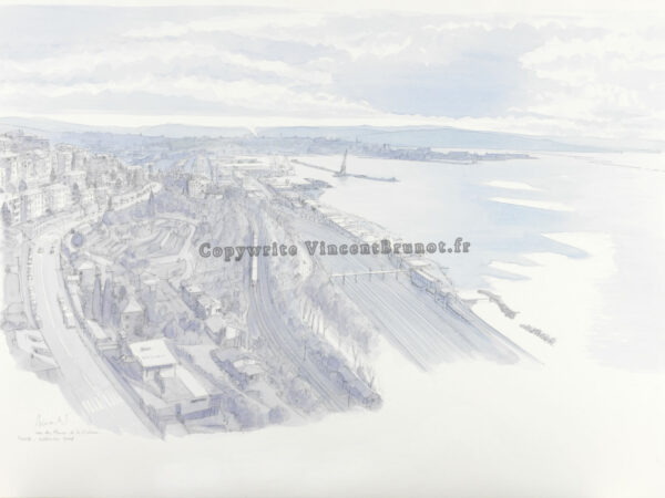 Vue depuis le Phare de Trieste