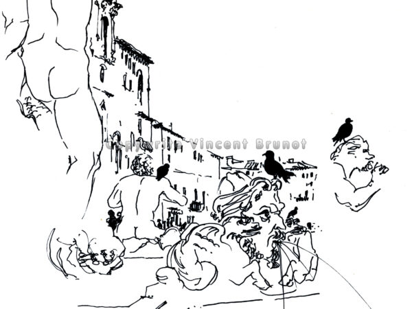 Piazza Navona – la Fontaine