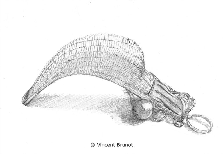 101 97 cairn01, Pays Basque - Dessin de Vincent Brunot