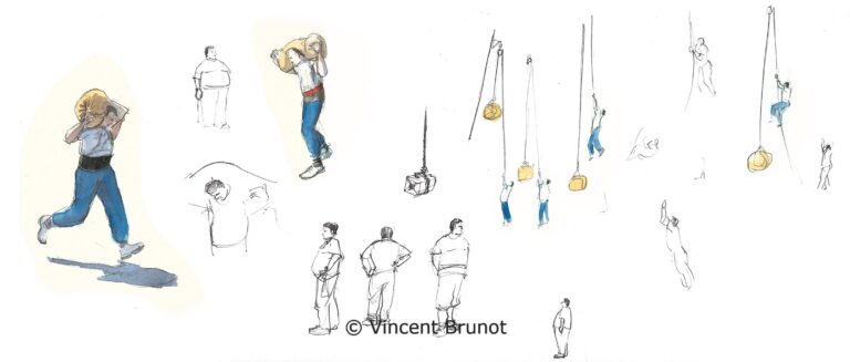 102 cairn, Pays Basque - Dessin de Vincent Brunot