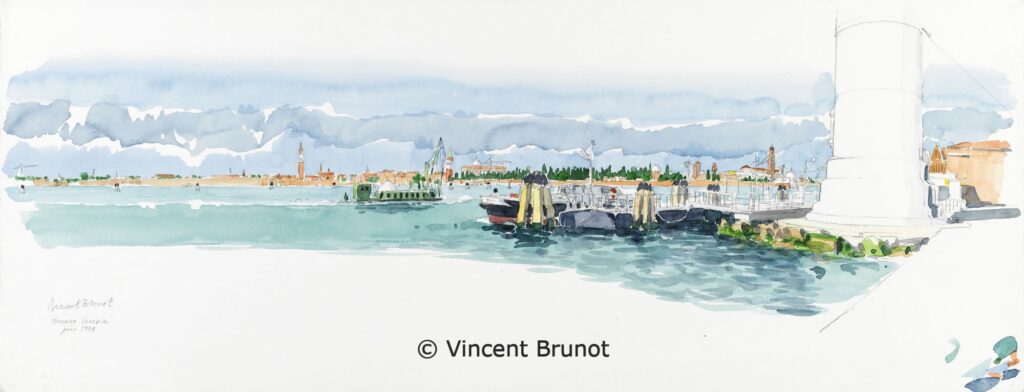 16MuranoeVenezia, Venise - Dessin de Vincent Brunot