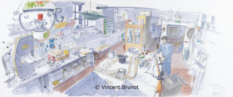 17LattrezzeriadelTeatroVerdidiTrieste, Trieste - Dessin de Vincent Brunot