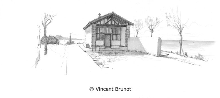 Cairn, Pays Basque - Dessin de Vincent Brunot