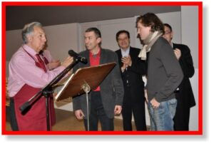 La République des Canuts décerne le prix Dessinandier à Vincent Brunot