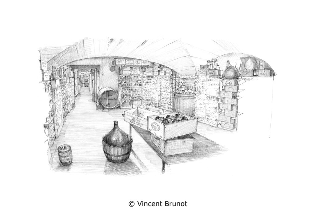 Vue de Lyon, Lyon - Dessin de Vincent Brunot