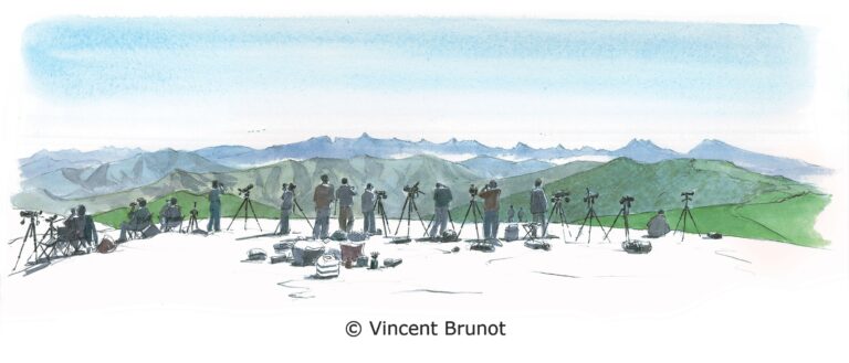Cairn, Pays Basque - Dessin de Vincent Brunot