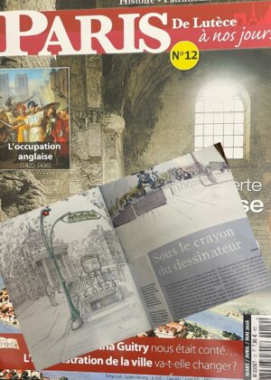 Couverture : PARIS De Lutèce à nos jours