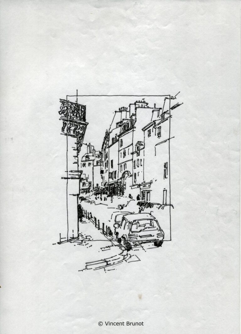 Paris 1, Paris - Dessin de Vincent Brunot