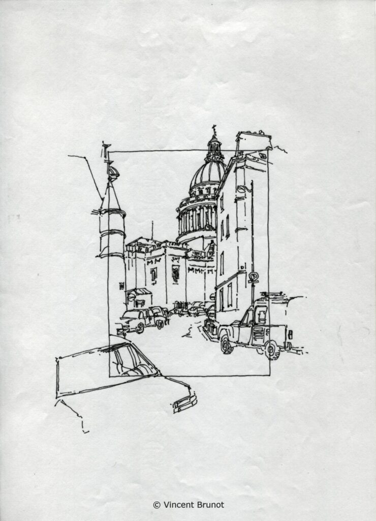 Paris 10, Paris - Dessin de Vincent Brunot