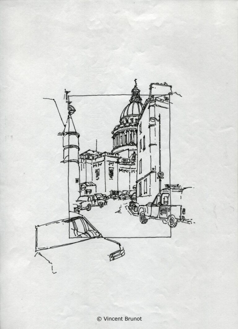 Paris 10, Paris - Dessin de Vincent Brunot