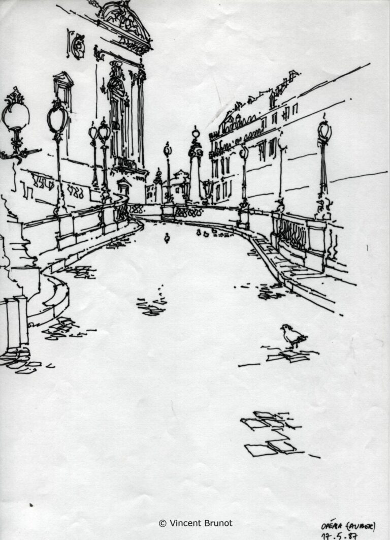 Paris 5, Paris - Dessin de Vincent Brunot