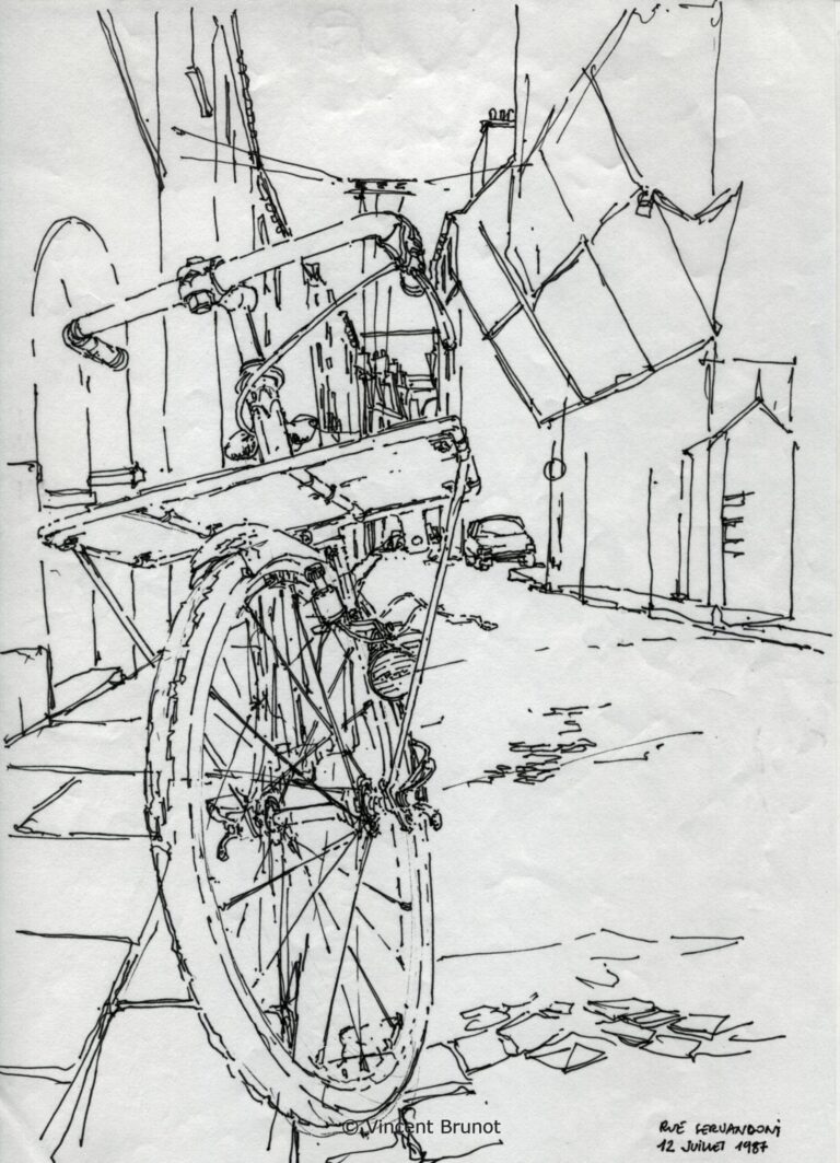 Paris 6, Paris - Dessin de Vincent Brunot