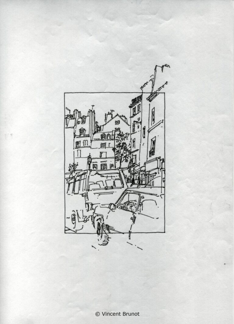 Paris 7, Paris - Dessin de Vincent Brunot