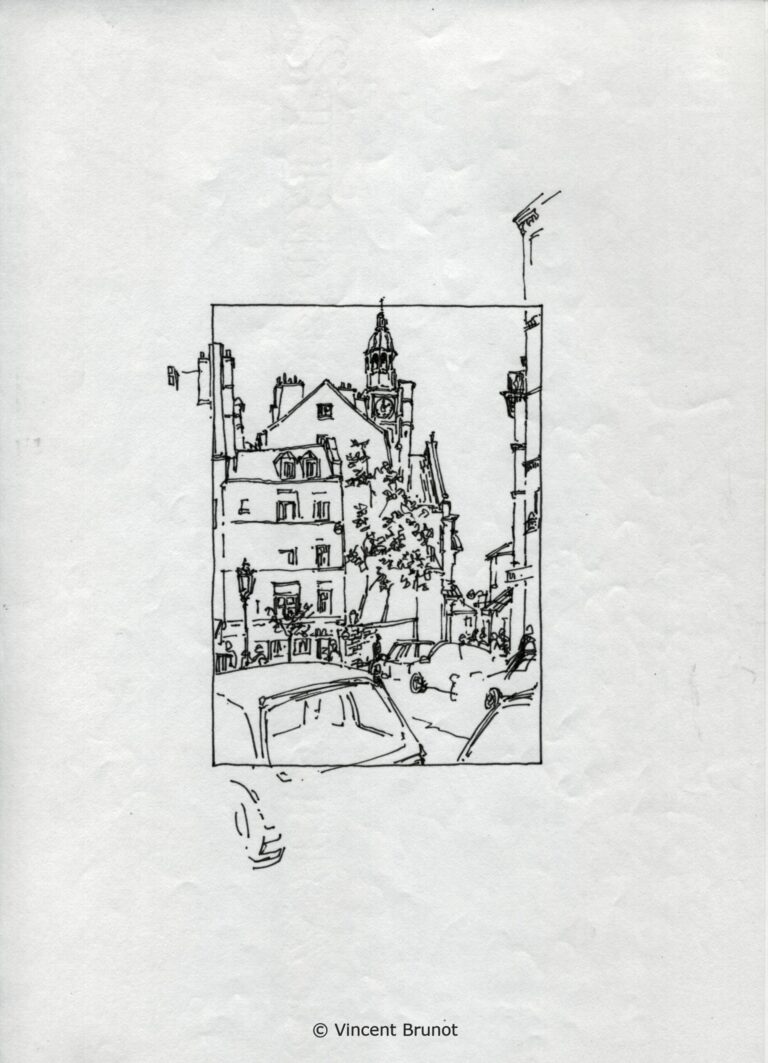Paris 8, Paris - Dessin de Vincent Brunot