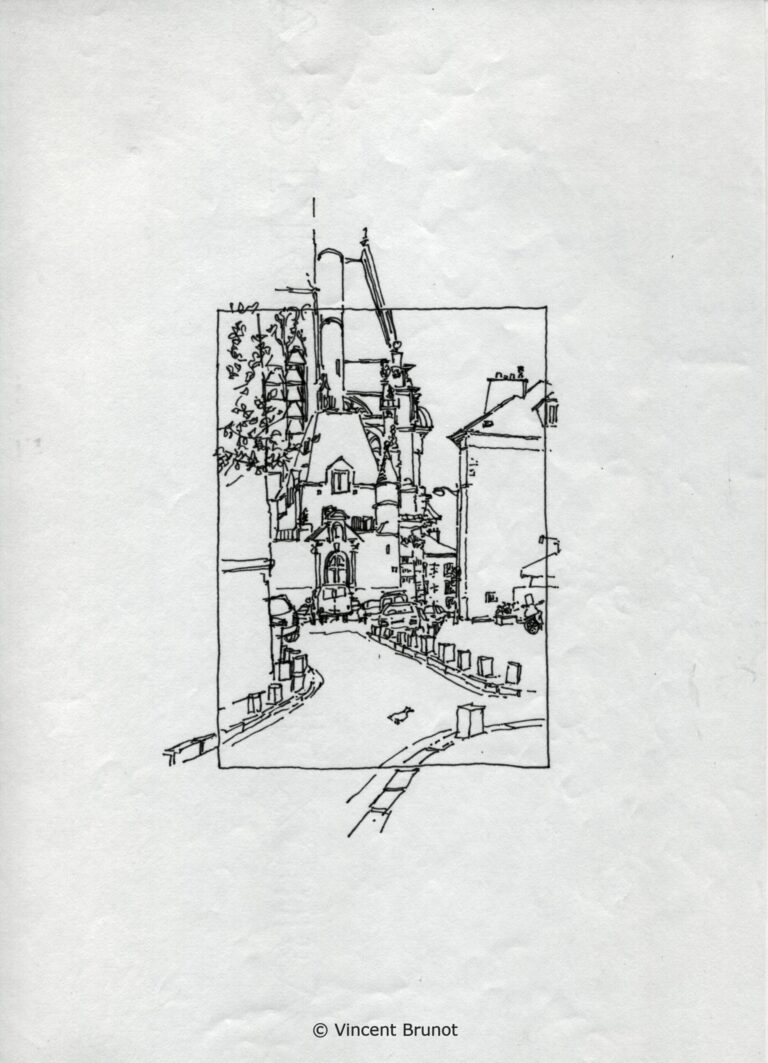 Paris 9, Paris - Dessin de Vincent Brunot