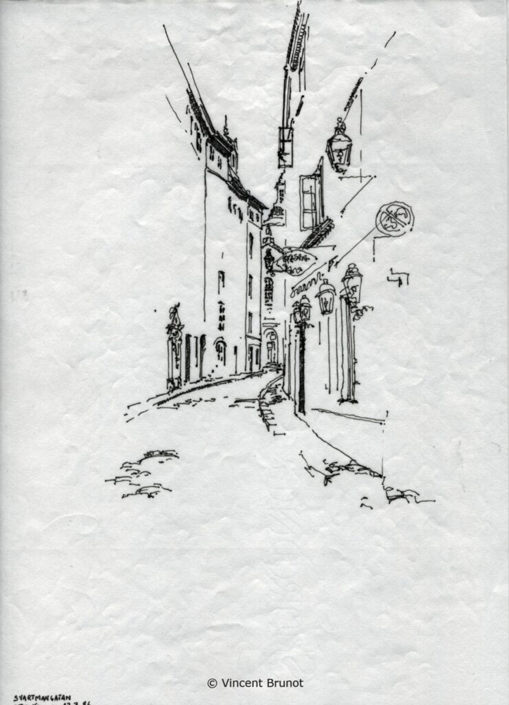 Stockholm03, Stockholm - Dessin de Vincent Brunot