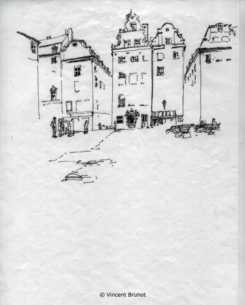 Stockholm05, Stockholm - Dessin de Vincent Brunot