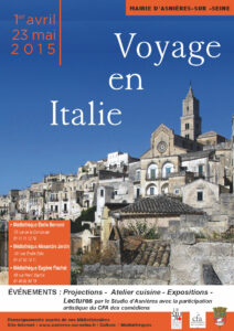 Voyage en Italie : Expositions dans les Médiathèques d’Asnières sur Seine