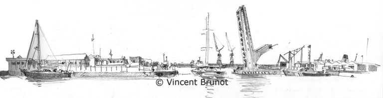 Bassinderadoub, Marseille - Dessin de Vincent Brunot