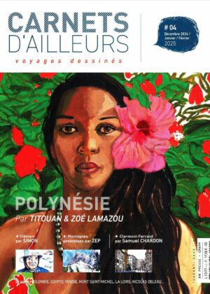 Couverture : CARNET D&rsquo;AILLEURS voyages dessinés 04