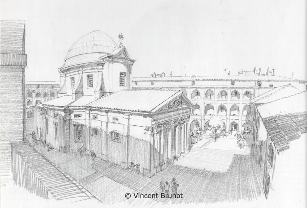 Chapellepujet, Marseille - Dessin de Vincent Brunot