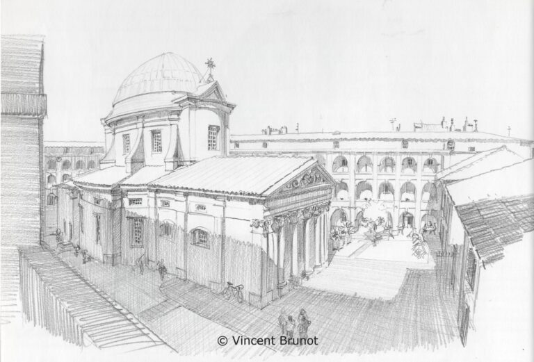 Chapellepujet, Marseille - Dessin de Vincent Brunot
