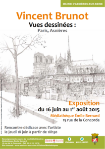 Vues dessinées : Paris, Asnières