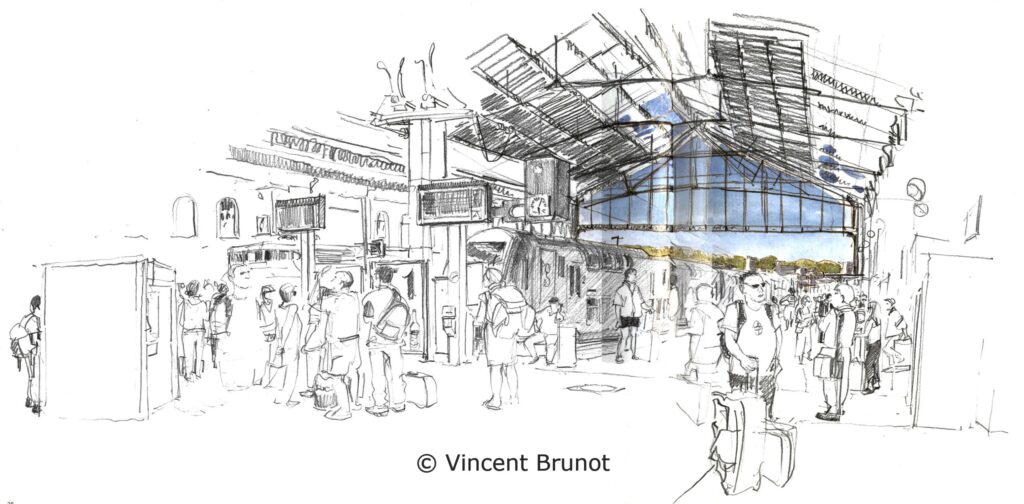 Garequa1i, Marseille - Dessin de Vincent Brunot