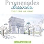 Promenades dessinées : dessins et aquarelles de Vincent Brunot
