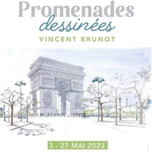 Promenades dessinées : dessins et aquarelles de Vincent Brunot