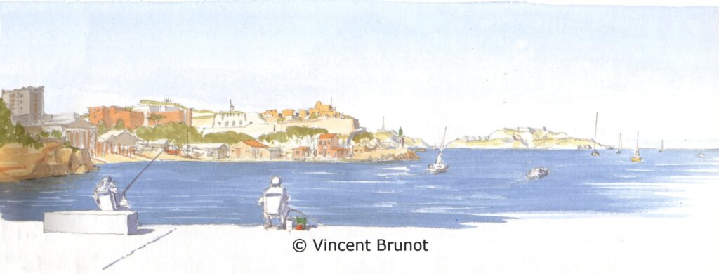 Larade, Marseille - Dessin de Vincent Brunot