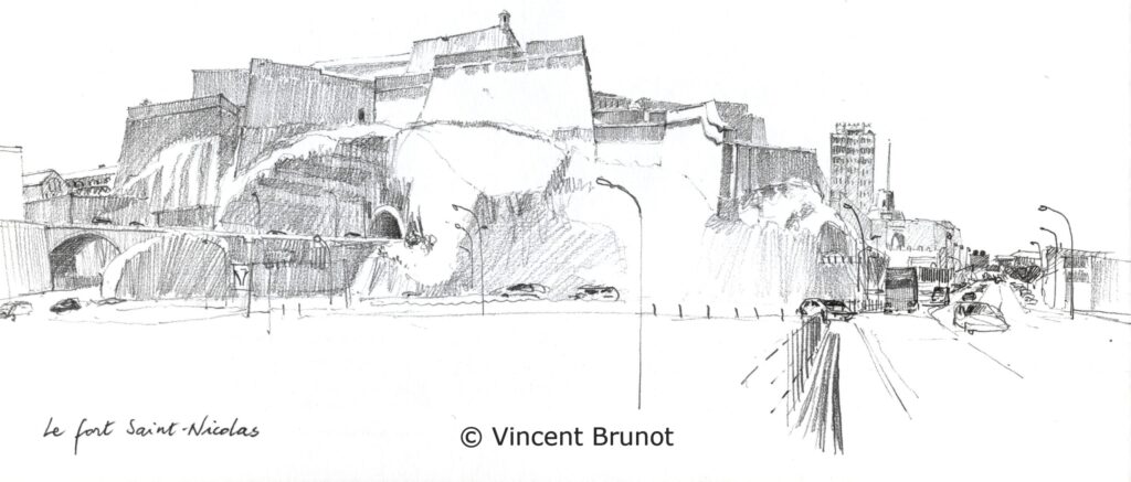 Lefortstnicolas, Marseille - Dessin de Vincent Brunot