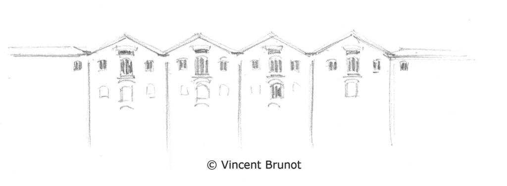 Lesdockfacade, Marseille - Dessin de Vincent Brunot