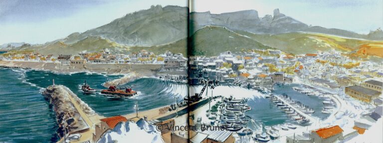 Lesgoudesvuesgénérales, Marseille - Dessin de Vincent Brunot