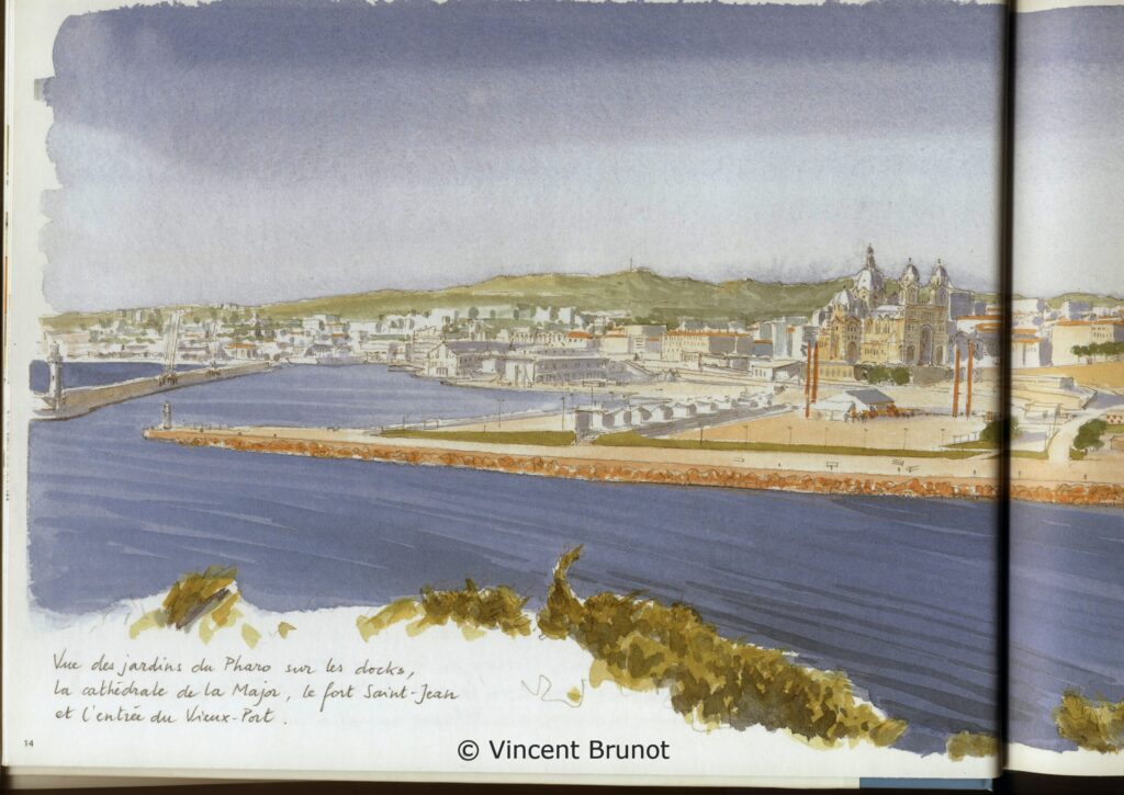 Page1, Marseille - Dessin de Vincent Brunot