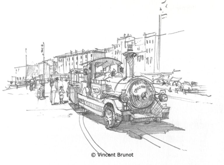 Petittrainbonnemere, Marseille - Dessin de Vincent Brunot