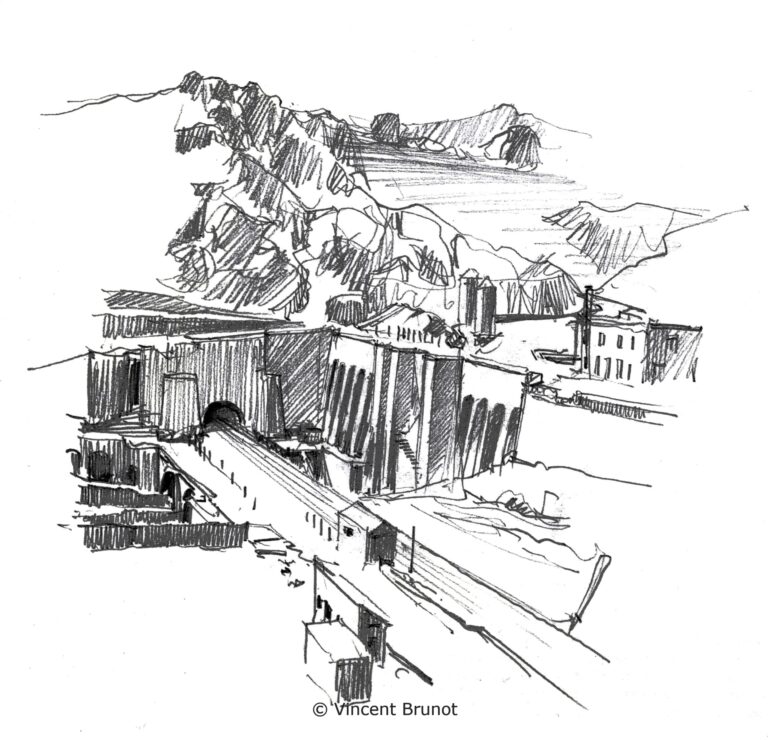 Voieferree, Marseille - Dessin de Vincent Brunot